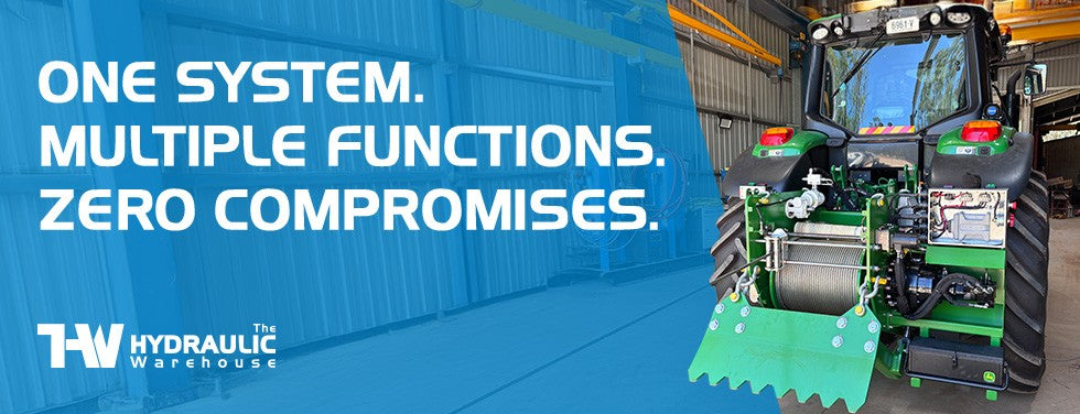 A Custom Multi-Function Hydraulic Winch System Designed for Field Operations