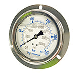 Pressure Gauges – Rear Mounted (100mm Face)