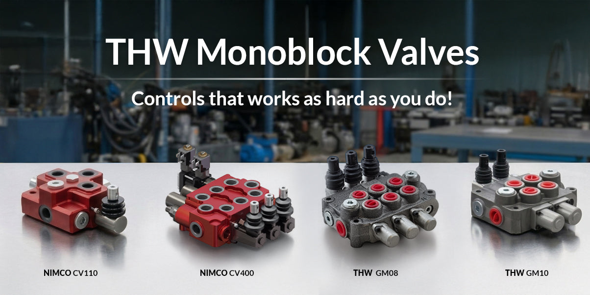 THW Monoblock Valves — Directional Hydraulic Control Built for the Mobile Market